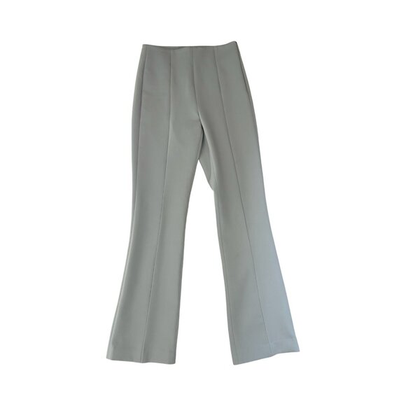 ZARA | High-Waisted Flared Pants – Neutral Dove Grey (XS) - Picture 1 of 6